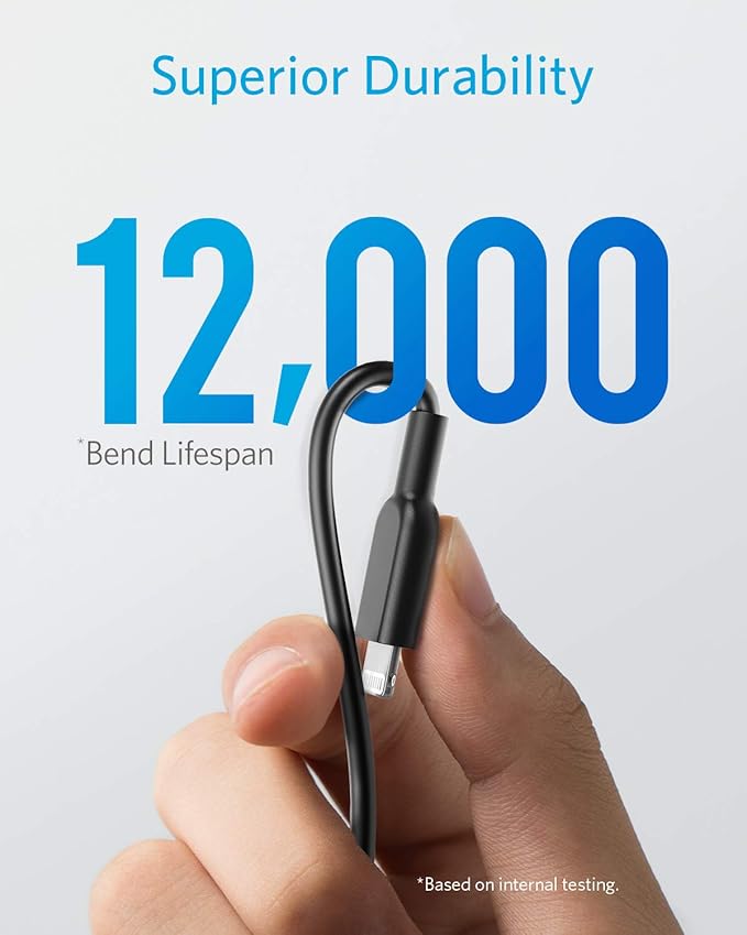 Anker PowerLine II Lightning Cable (3ft)  Anker PowerLine II Lightning Cable (3ft)